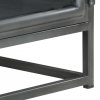 Stolik kawowy, szary, 90x50x35, lite drewno akacjowe
