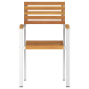 Krzesła ogrodowe  6 szt. 54.5x56x89 cm Lite drewno akacjowe, Krzesła składane  2 szt. Lite drewno akacjowe i stal, Krzesła składane  4 szt. Lite drewno akacjowe i stal