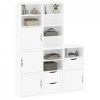 Szafki boczne 5 szt. ODDA 40x24x79 cm lite drewno sosnowe
