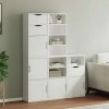 Szafki boczne 5 szt. ODDA 40x24x79 cm lite drewno sosnowe