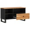 Szafka pod TV, 80x33x46 cm, akacja i materiał drewnopochodny
