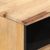 Szafka pod telewizor, 70x33x46 cm, lite drewno mango