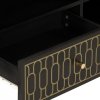 Szafka pod telewizor, 80x33x46 cm, lite drewno mango