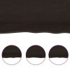 Półka, ciemnobrązowa, 80x60x(2-4) cm, wykończone drewno dębowe
