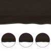 Półka, ciemnobrązowa, 120x60x(2-4) cm, wykończone drewno dębowe