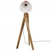 Lampa stojąca, 25 W, postarzany czerwony, 45x45x120 cm, E27