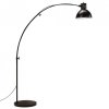 Lampa stojąca, 25 W, czarna, 150 cm, E27