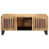 Stolik kawowy, 100x55x40 cm, lite surowe drewno mango