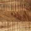 Stolik kawowy, 100x55x40 cm, lite surowe drewno mango