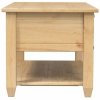 Stolik kawowy z szufladami Corona, 100x48x45 cm, drewno sosnowe