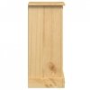 Szafka nocna Corona, 35x32,5x74 cm, lite drewno sosnowe