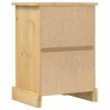 Szafka nocna Corona, 45x35x64 cm, lite drewno sosnowe