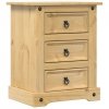 Szafka nocna Corona, 53x39x66 cm, lite drewno sosnowe