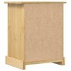 Szafka nocna Corona, 53x39x66 cm, lite drewno sosnowe