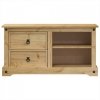 Szafka pod TV Corona, 100x40x52 cm, lite drewno sosnowe