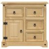 Komoda Corona, 87x40x76 cm, lite drewno sosnowe