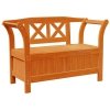 Ławka ogrodowa  Acacia 119x76x44 cm z litego drewna sosnowego