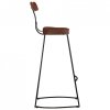 Hokery barowe 2 szt. 49x43x103 cm Drewno lite Mango