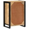 Komoda 50x35x70 cm Drewno lite surowe Mango