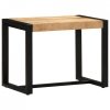 Ławka 60x35x45 cm lite drewno surowe mango