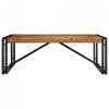 Stolik kawowy 100x100x35 cm lite drewno akacjowe