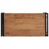 Stolik kawowy 80x40x35 cm lite drewno akacjowe