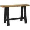 Stolik konsolowy, NOAIN, 120x30x75 cm, lite drewno sosnowe