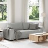 Sofa 3-osobowa, szara chmurowy, 180 cm, tkaniną