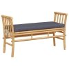 Bamboo Bench  z poduszką 110 cm