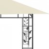 Altana ogrodowa z moskitierą, 4x3x2,73 m, kremowa, 180 g/m²