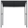 Altanka nad grill, 215x150x220 cm, antracytowa, stal