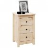 Szafki nocne, 2 szt., 40x35x61,5 cm, lite drewno sosnowe