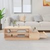Stolik kawowy, 120x50x40,5 cm, lite drewno sosnowe