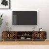 Szafka pod TV, przydymiony dąb, 180x31,5x40 cm