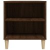 Szafka pod TV, brązowy dąb, 102x44,5x50 cm