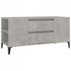 Szafka pod TV, szarość betonu, 102x44,5x50 cm