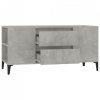 Szafka pod TV, szarość betonu, 102x44,5x50 cm