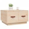 Stolik kawowy, 60x53x35 cm, lite drewno sosnowe