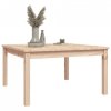 Stolik ogrodowy, 82,5x82,5x45 cm, lite drewno sosnowe