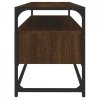 Szafka pod telewizor, brązowy dąb, 100x35x45 cm