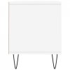 Szafka pod TV, biała, 100x34,5x44,5 cm, materiał drewnopochodny