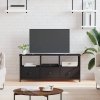 Szafka pod telewizor, czarna, 102x33x45 cm