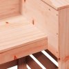 Stolik barowy do ogrodu, 113,5x50x103cm, lite drewno daglezjowe