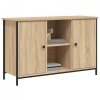 Szafka pod TV, dąb sonoma, 100x35x65 cm materiał drewnopochodny
