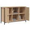 Szafka pod TV, dąb sonoma, 100x35x65 cm materiał drewnopochodny