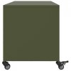 Szafka RTV, oliwkowa, 100,5x39x43,5 cm, stal