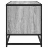 Szafka pod telewizor, szary dąb sonoma, 100x34,5x40 cm