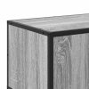 Szafka pod telewizor, szary dąb sonoma, 150x35x41 cm