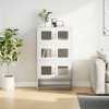 Komoda biała 68x39x123 cm stal