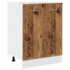 Szafka, stare drewno, 60x46x81,5 cm, materiał drewnopochodny